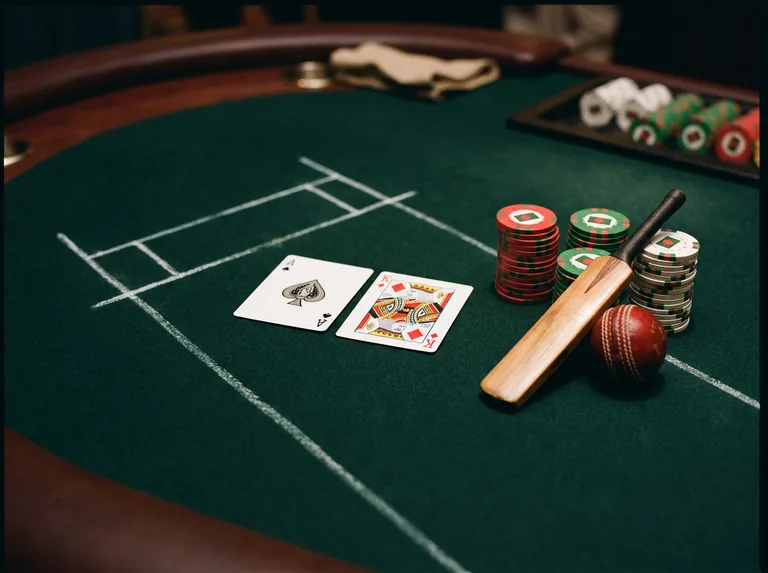 Cricket Blackjack by JILI Bengali-themed blackjack table with BD cricket motifs